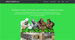 Desktop Screenshot of creatureplica.com